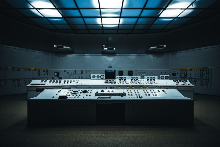security control room screens